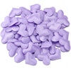 50/100Pcs Padded Fabric Throwing Petals Love Heart Table Table Bed Heart Petals Wedding Valentine Decoration