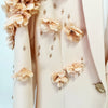 HIGH STREET Newest Fashion 2025 Designer Maxi Dresses Women's Long Sleeve Stunning Flowers Appliques Beaded Long Dress