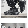 Autumn Men's New Breathable Sports Shoes Fashion Thick Sole Casual Shoes Comfortable and Versatile Trendy Running Shoes Spring