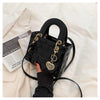 Red Love Patent Leather Bright Surface Handbag High-end Design Sense Wedding Bag Women's New Fashion All-matching Crossbody Bag