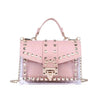 Brand Women Studded Graffiti Crossbody Bags Fashion Shoulder Bag For Ladies Female Luxury Designer Handbags 2023 High Quality