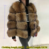 2025 MAOMAOKONG Natural Real Fox Fur Coat Women Winter Long Sleeve Luxury Raccoon Fur Jackets Thick Top Female Furry Coat Vest