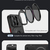 Ulanzi O-LOCK Phone Video Kit for iPhone 15 Pro/Pro Max 15M Remote Selfie Kit Magsafe Phone Case & Grip Handle Kit Vlog Kit