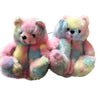Highland Cow Fashion Bear Plush Slippers Women Men House Animals Soft Shoes Christmas Slipper Adults Indoor Shoes