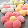 Stuffed Six Petal Flower Cushion Girly Room Decor SunflowerSetting for Kids Bedroom Seat Pillow Pillow Bay Window Pink Flower