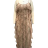 Chic and Elegant Summer Dress Women Halter Sexy Birthday Dress Transparent Mesh Backless Maxi Dress Wholesale Dropshipping