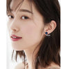 Natural Freshwater Pearl Stud Earrings Real 925 Sterling Sliver Earring Cultured White Pearl for Women Earring Jewelry Wholesale