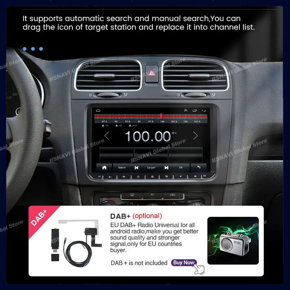 Car Radio Android 14 For Dodge Dart 2012 - 2016 GPS Carplay Multimedia Player DSP BT 2din Head Unit Audio Navigation Stereo Auto