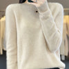 New cashmere sweater women's sweater in autumn and winter 100% merino wool fashion O-neck autumn warm pullover top