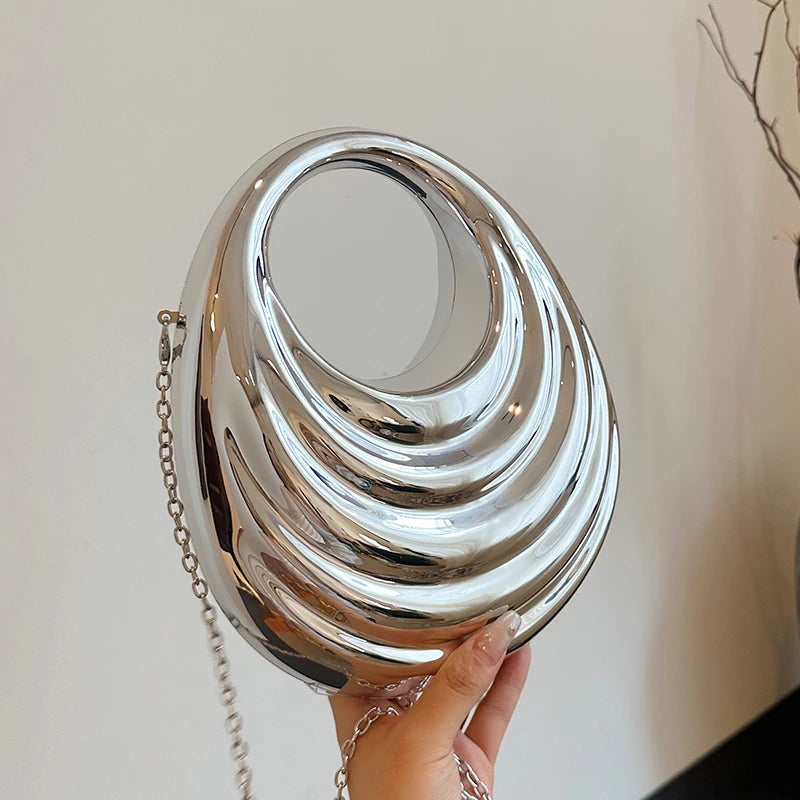 Acrylic Evening Clutch Bag Women Luxury Shoulder Bag Handbag And Crossbody Bags Fashion Party Prom Wedding Shiny Design Purse