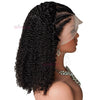 Braided Wigs 100% Human Hair 13X4 Lace Front Wig Braided Wigs With Baby Hair Wigs For Women Kinky Curly Hair Wigs Curly Bob Wig