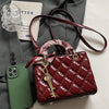 Small And Niche High-End Lurxury Handbag For Women 2024 Fashionable New Diamond Grid Handbag, Single Shoulder Crossbody Bag