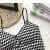 Crop Top Women Sexy Wireless Push Up Padded Tank Top Slim Was Thin Sports Summer Camisole 2023 New