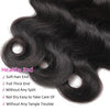 12A Brazilian Body Wave Bundles 100% Unprocessed Virgin Hair Body Wave 3 Bundles Human Hair Weave Bundles Deals Natural Black