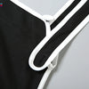 Weird Puss Summer Trend 2 Piece Set Women White Edging Strapless Tops+Shoulder Straps Dress Stretch Matching Streetwear Outfits