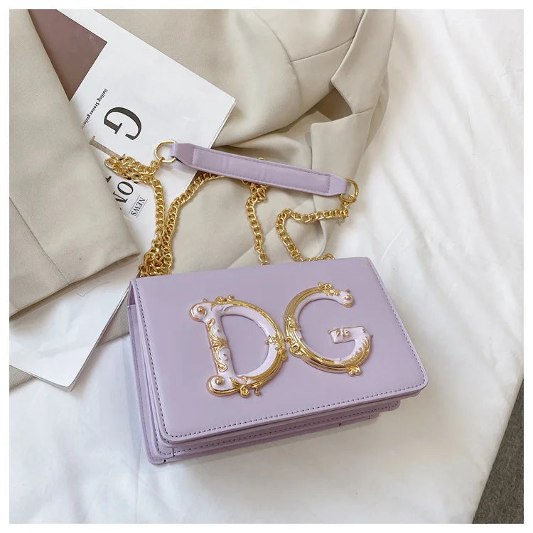 Fashion Trend Women's Crossbody Bag Armpit Classic PU Leather Women's Shoulder Bag Square Flip Small Square Bag