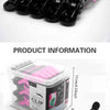 30pcs/Box Barber Hair Clips Hairdressing Clamps Claw Hair Sectioning BlackPink Clip For Salon Hairstyling Hairdresser Tool
