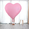 60Inch Heart-Shaped Foil Balloon for Brithday Propose Parties Decoration Oversize Balloon for Valentine's Day Wedding Decor
