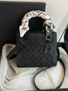 Small And Niche High-End Daifei Handbag For Women 2024 Fashionable New Diamond Grid Handbag, Single Shoulder Crossbody Bag, Chri