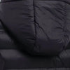 Hooded Patchwork Padded Jacket Coat with Pockets for Women, Long Sleeve, Front Zipper, Female Outerwear, Chic Tops, Fashion