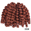Synthetic Ombre Braiding Hair Jumpy Wand Curl Crochet Braids Hair Extension for Black Women Jamaican Bounce Curly Hair For Women