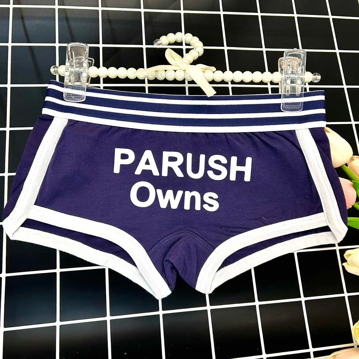 NEW Custom Underwear Girls Cotton Boyshorts Female Underwear Girls Gift Ladies Personalized Boxer Panties Breathable Women's
