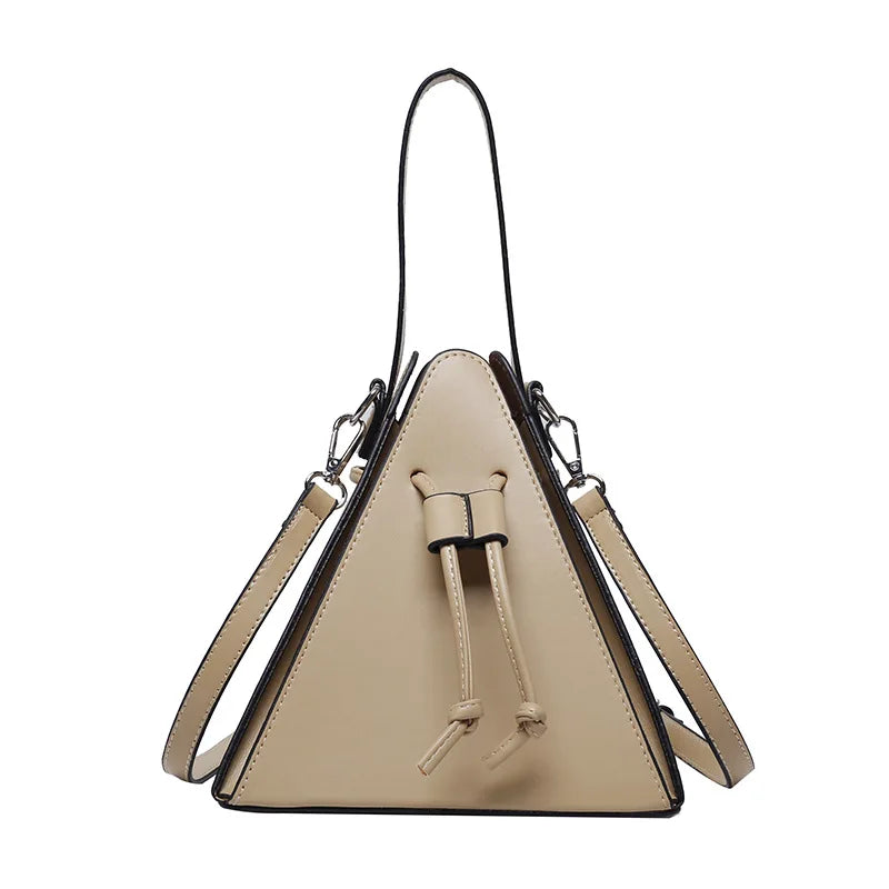 Fashion Ladies Shoulder Bags Handbag Sense of luxury Women Bags High quality Leather Crossbody Bag Designer Female Triangle Bags