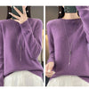 New cashmere sweater women's sweater in autumn and winter 100% merino wool fashion O-neck autumn warm pullover top