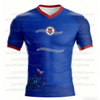 2026 New Haiti Soccer Jersey Short Sleeve Tee Men's T-Shirt Gym Training Workout Fitness Running Tops Fans Quick Dry Sportswear