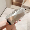 High-End Textured Square Box-Shaped Evening Bag Clutch Bag Chain Bag Banquet Bag Cheongsam Bag Evening Dress Bag Wedding Bag