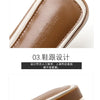 Summer Women Slippers Leather Square Toe Women Flats Flip Flops Designer Ladies Slides Sandals Women Shoes Luxury Sandals