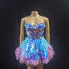 Heavy Industry Diamond Skincare DressEvent Party Performance Nightclub StageD] Singer Model G0G0 sexyPerformance Dress