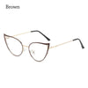 2025 New Cat Eye Anti Blue Light Glasses Women Men Vintage Brand Designer Optical Retro Ins Computer Eyeglasses Clear Spectacle
