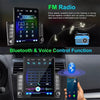 For Tesla Style 2 Din Android 14 Car Radio For Nissan Hyundai Kia Toyota Multimedia Video Player Navi Stereo Carplay Mirror link