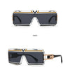 Modern Luxurious Sunglasses for Men Women Square Gradient Designer Unisex Brand Glasses Glamour Fashion Shades UV400