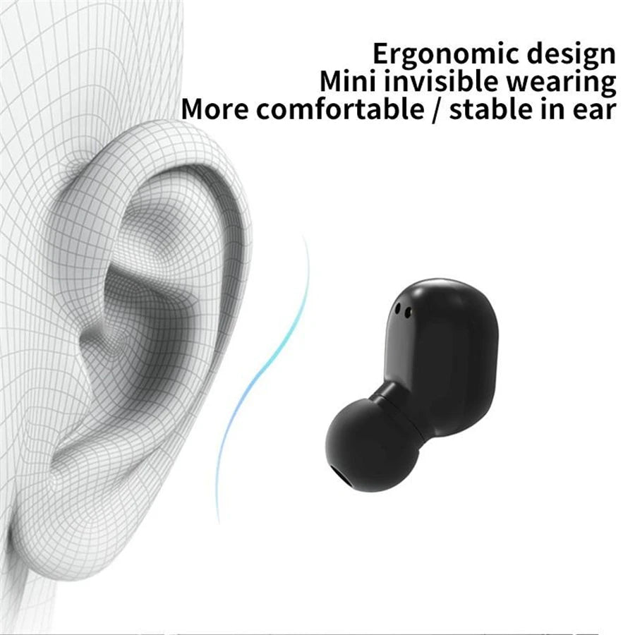 E7S TWS Wireless Headphones Bluetooth Earphones HIFI Lossless Sound Headsets Sport Waterproof Earbuds For All Smartphones