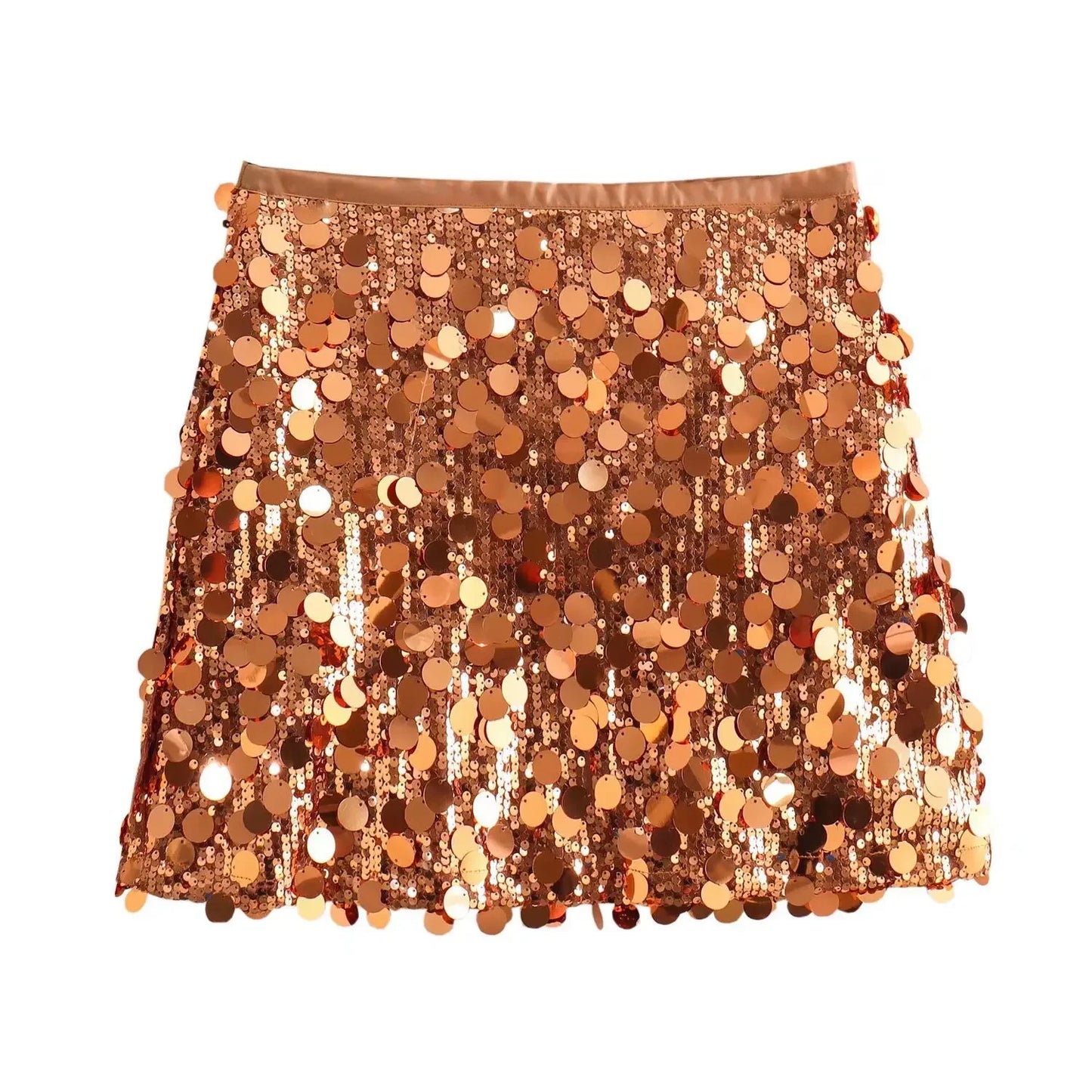 Party Club Stage Show Mini Skirts for Women Clothing Fashion Clothes Sexy Streetwear Dance Bling Sequined Hot Girls
