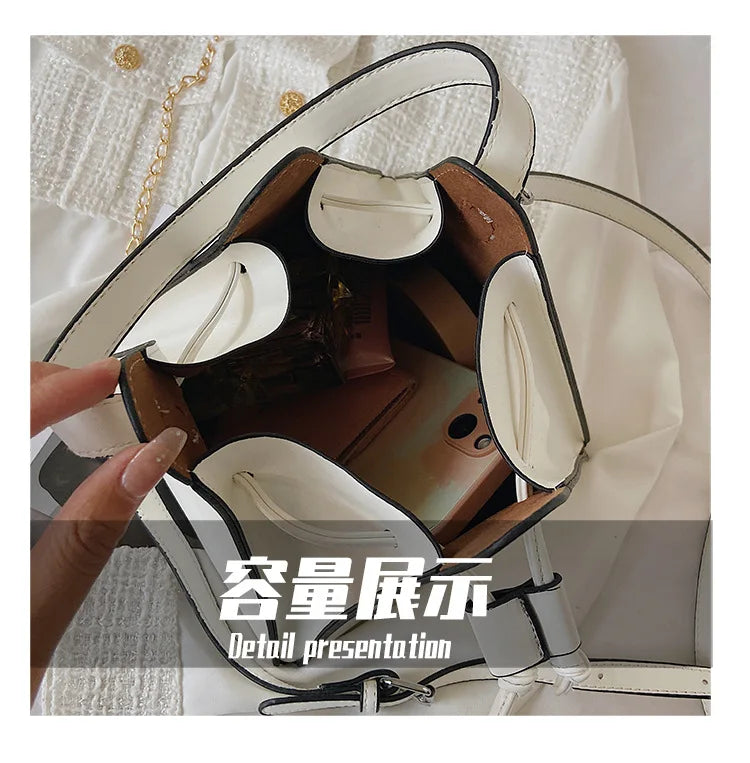 Fashion Ladies Shoulder Bags Handbag Sense of luxury Women Bags High quality Leather Crossbody Bag Designer Female Triangle Bags