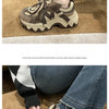 Women's Flats Thick Bottom Sports Shoes Women Luxury Designer Fashion Casual Sneakers New Autumn Tennis Shoes Vulcanized Shoes