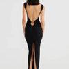 New backless long skirt party club vacation clothing ladies sexy casual summer dress Female 2025 Summer slim dress women