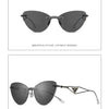 GCV Brand new Women 2 In 1 Polarized Sunglasses Anti blue light glasses butterfly frame multifunctional Medical applicability