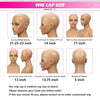 QVR Short Afro Kinky Curly Wigs With Bangs For Women Fluffy Short Afro Curly Wigs Human Hair Wig 180% Density Full Machine Hair