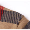High Quality Luxury Men's Knitted Pullover Autumn Winter O-Neck Striped Wool Sweater British Casual Fashion Versatile Knitwear