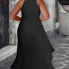 Lemongor Wedding Bridesmaid White Dress 2025 New Sleeveless Layered Ruffled Solid Color Split-Side Elegant Party Evening Dresses
