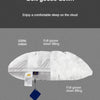 95% Goose Down Pillow White Cotton PillowCover Rectangle Bedroom Sleep 5-Star Hotel Pillow Low-Mid-high Pillows for Sleeping