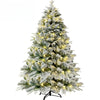Artificial Christmas Tree PE+PVC Material Snow Spray Fusing Christmas Tree 120cm to 210cm Family Christmas Atmosphere Decoration
