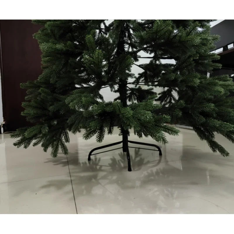 Full PE Artificial Large Christmas Tree PE Material Christmas Tree Home Party Atmosphere Xmas Decorations 1.2m to 2.1m navidad