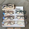 Retro Fashion Anti-blue Light Glasses Men Women Transparent Computer Glasses Frame Eyeglass Frame Flat Glasses Square Eyeglasse