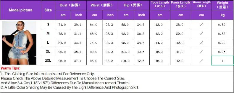 2025 Summer Fashion Denim Woman Sets Y2k Sexy Street Clothes Sleeveless Zipper Tops and Shorts 2 Two Piece Set Jeans Outfit