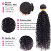 30 Inch Kinky Curly Human Hair Bundles 100% Human Hair Extensions Brazilian Water Wave Bundles Raw Hair Weave Tissage Hair